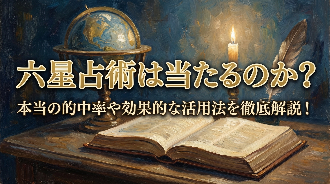 六星占術は当たるのか？本当の的中率や効果的な活用法を徹底解説！