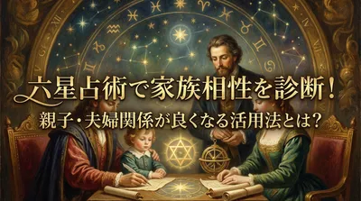 六星占術で家族相性を診断！親子・夫婦関係が良くなる活用法とは？
