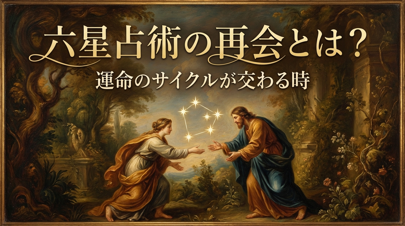 六星占術の再会とは？運気の意味や過ごし方を徹底解説！