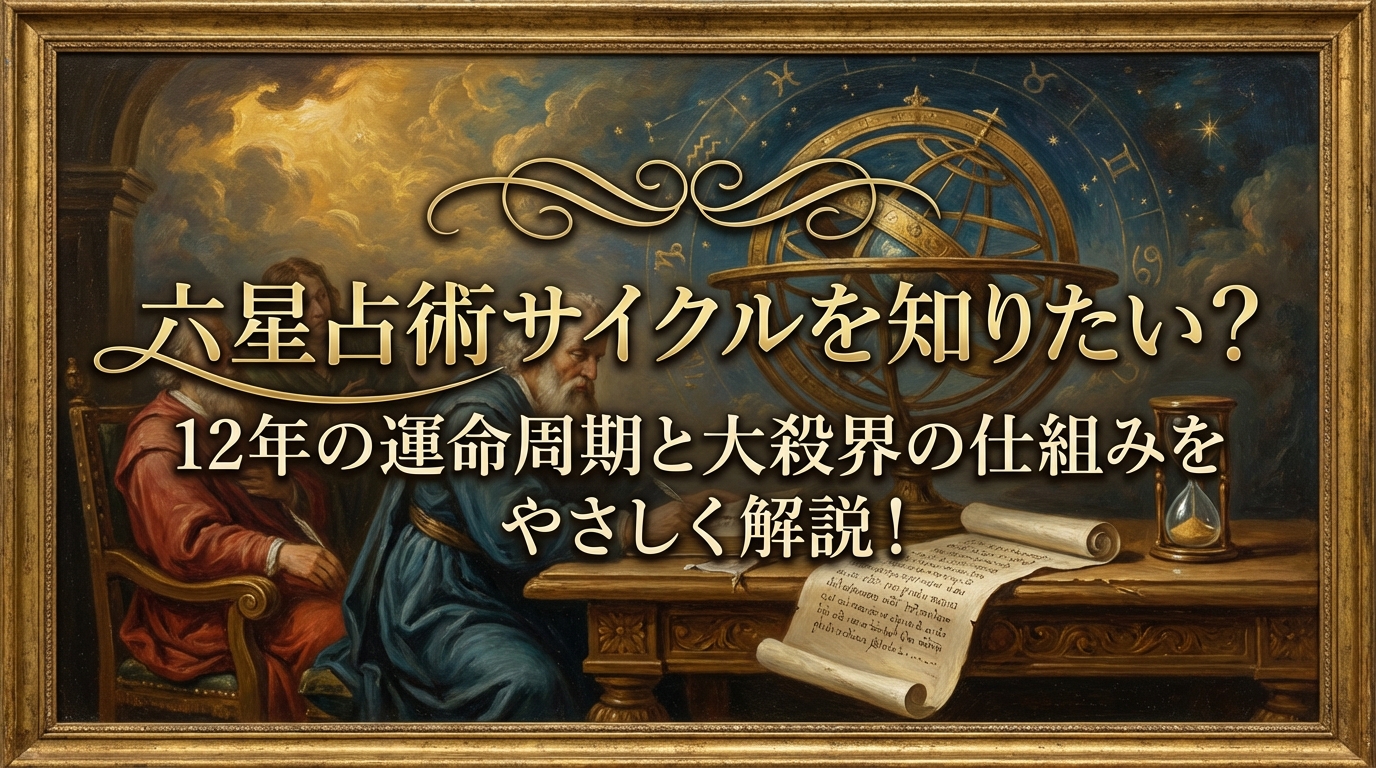 六星占術サイクルを知りたい？12年の運命周期と大殺界の仕組みをやさしく解説！