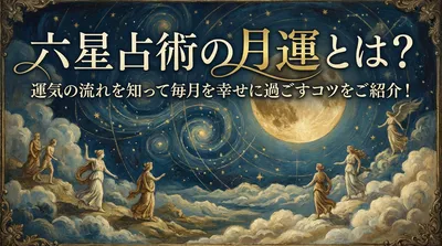 六星占術の月運とは？運気の流れを知って毎月を幸せに過ごすコツをご紹介！