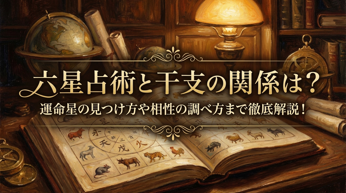 六星占術と干支の関係は?運命星の見つけ方や相性の調べ方まで徹底解説!