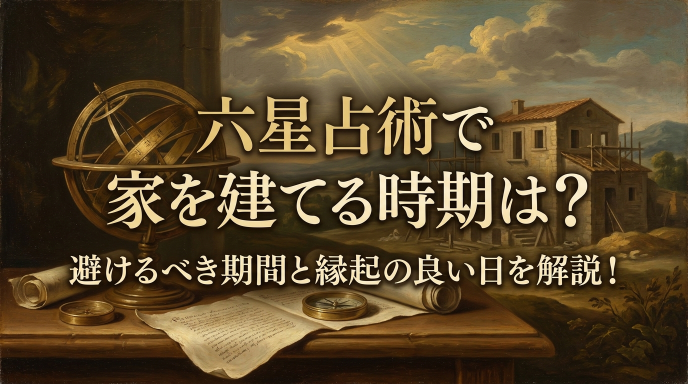 六星占術で家を建てる時期は?避けるべき期間と縁起の良い日を解説!