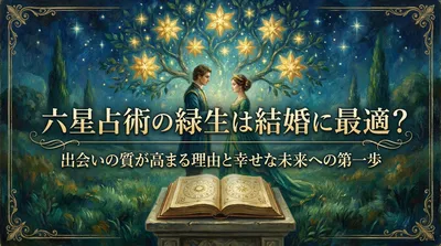 六星占術の緑生は結婚に最適？出会いの質が高まる理由と幸せな未来への第一歩