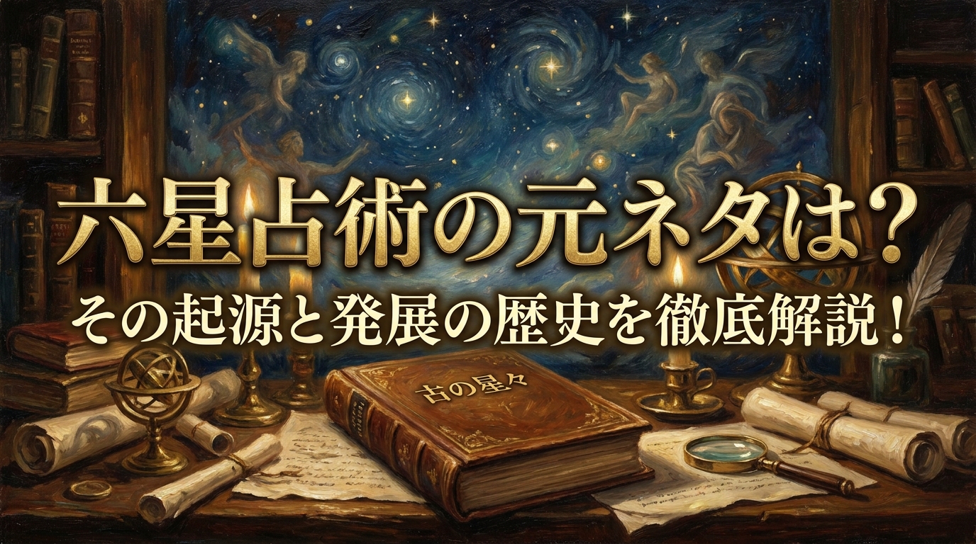 六星占術の元ネタは？その起源と発展の歴史を徹底解説！