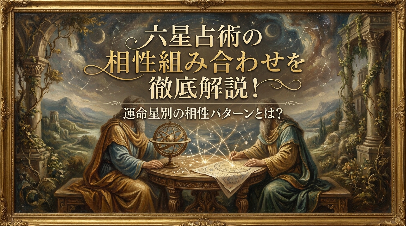 六星占術の相性組み合わせを徹底解説!運命星別の相性パターンとは?