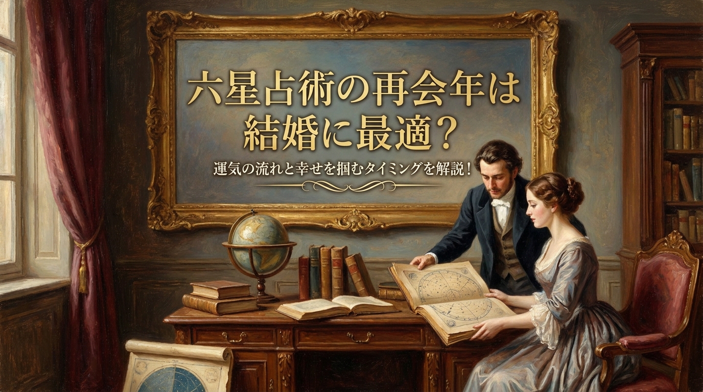 六星占術の再会年は結婚に最適?運気の流れと幸せを掴むタイミングを解説!