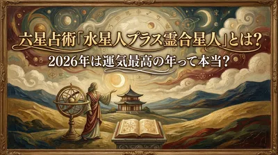 六星占術「水星人プラス霊合星人」とは？2026年は運気最高の年って本当？