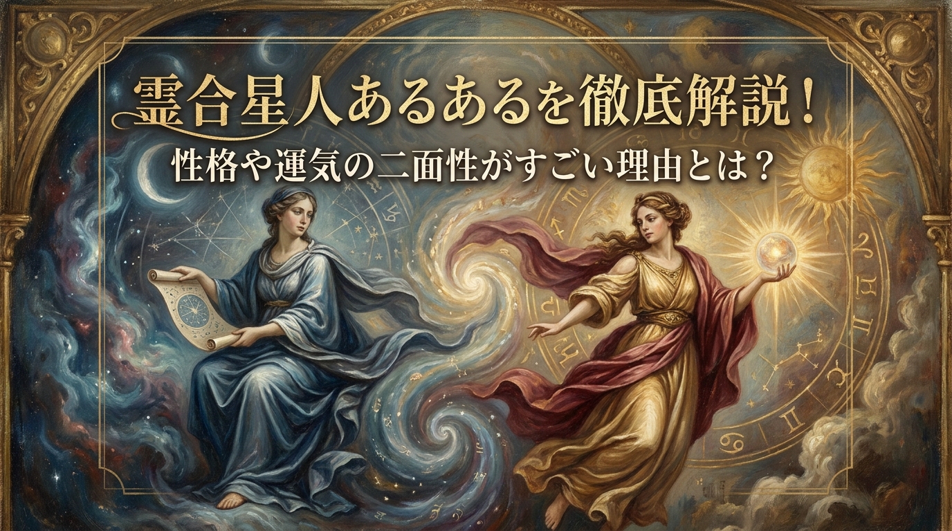 霊合星人あるあるを徹底解説!性格や運気の二面性がすごい理由とは?