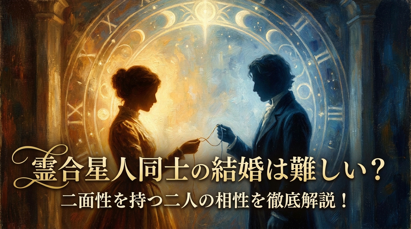 霊合星人同士の結婚は難しい?二面性を持つ二人の相性を徹底解説!