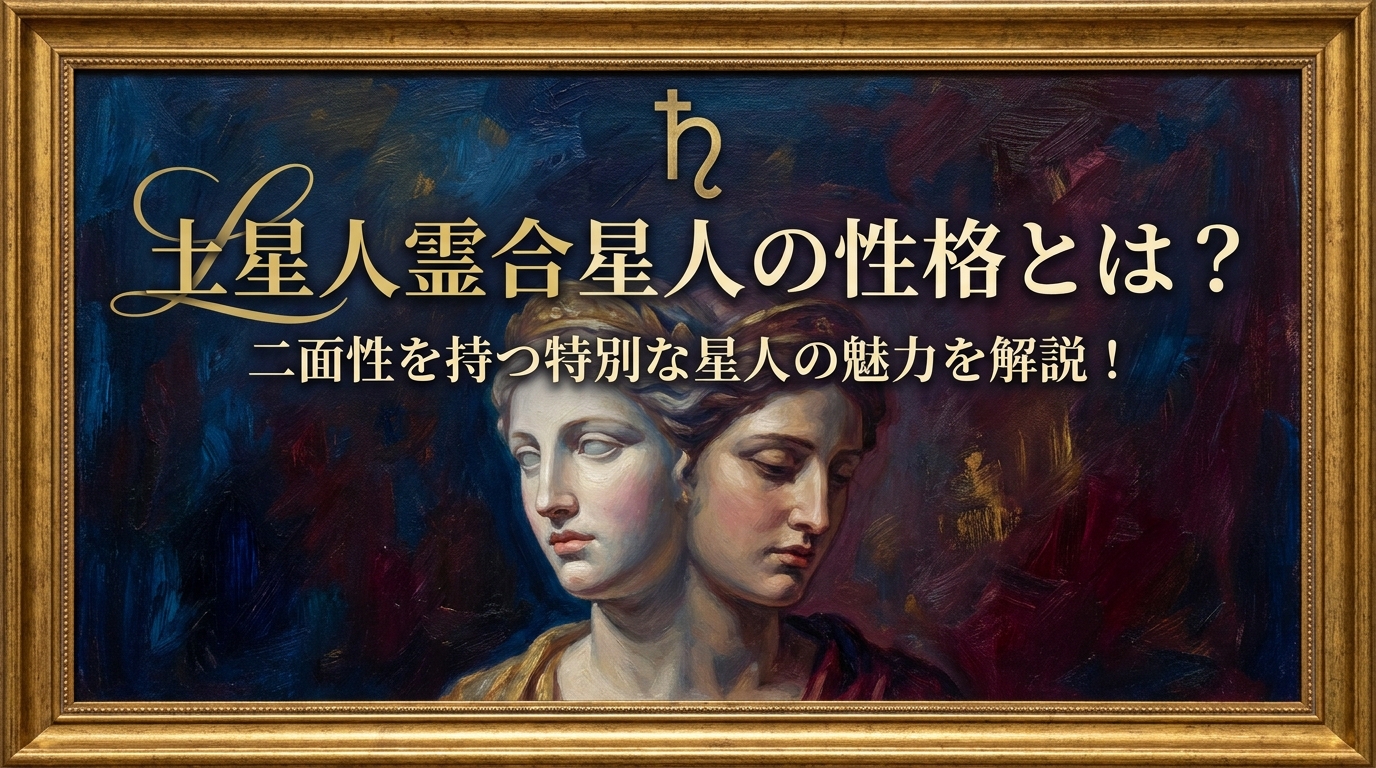 土星人霊合星人の性格とは?二面性を持つ特別な星人の魅力を解説!