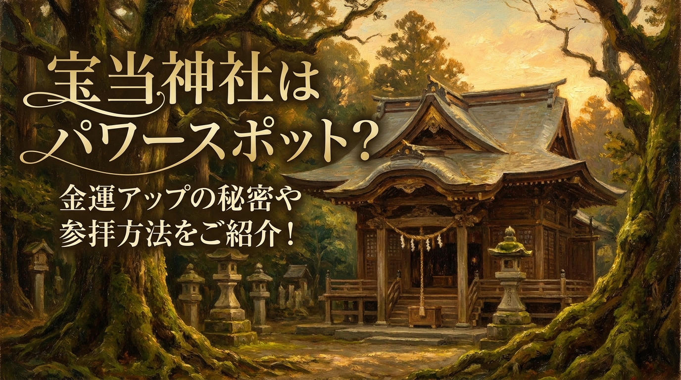 宝当神社はパワースポット？金運アップの秘密や参拝方法をご紹介！