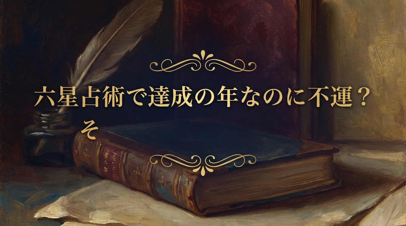 達成の年なのに不運を感じる主な理由とは