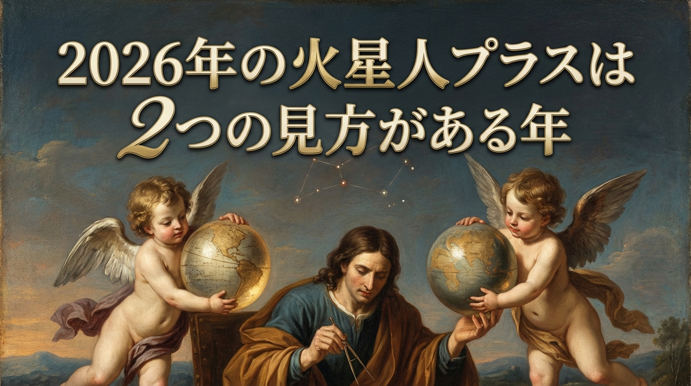 2026年の火星人プラスは2つの見方がある年