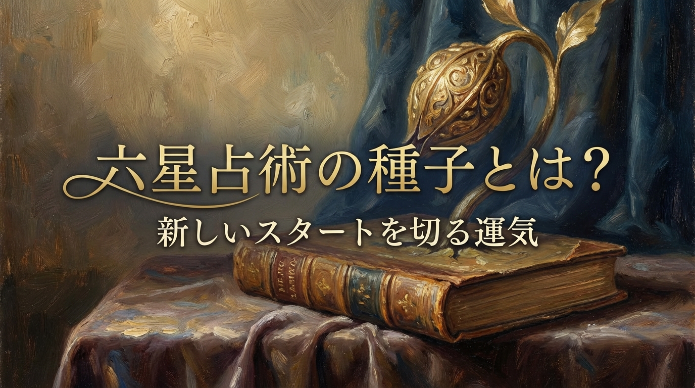 六星占術の種子は新しいサイクルの始まりを告げる運気