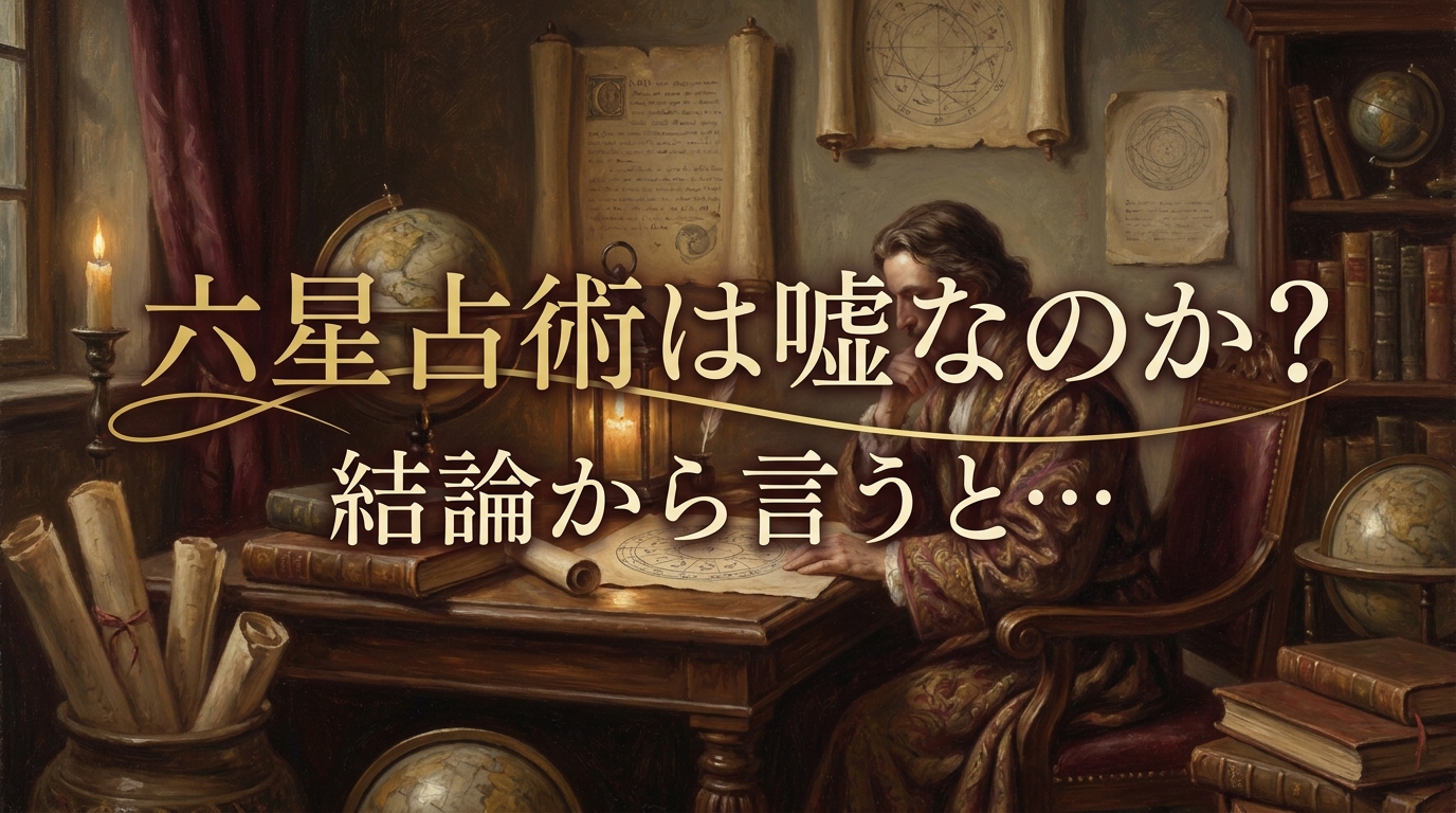 六星占術は嘘なのか？結論から言うと…