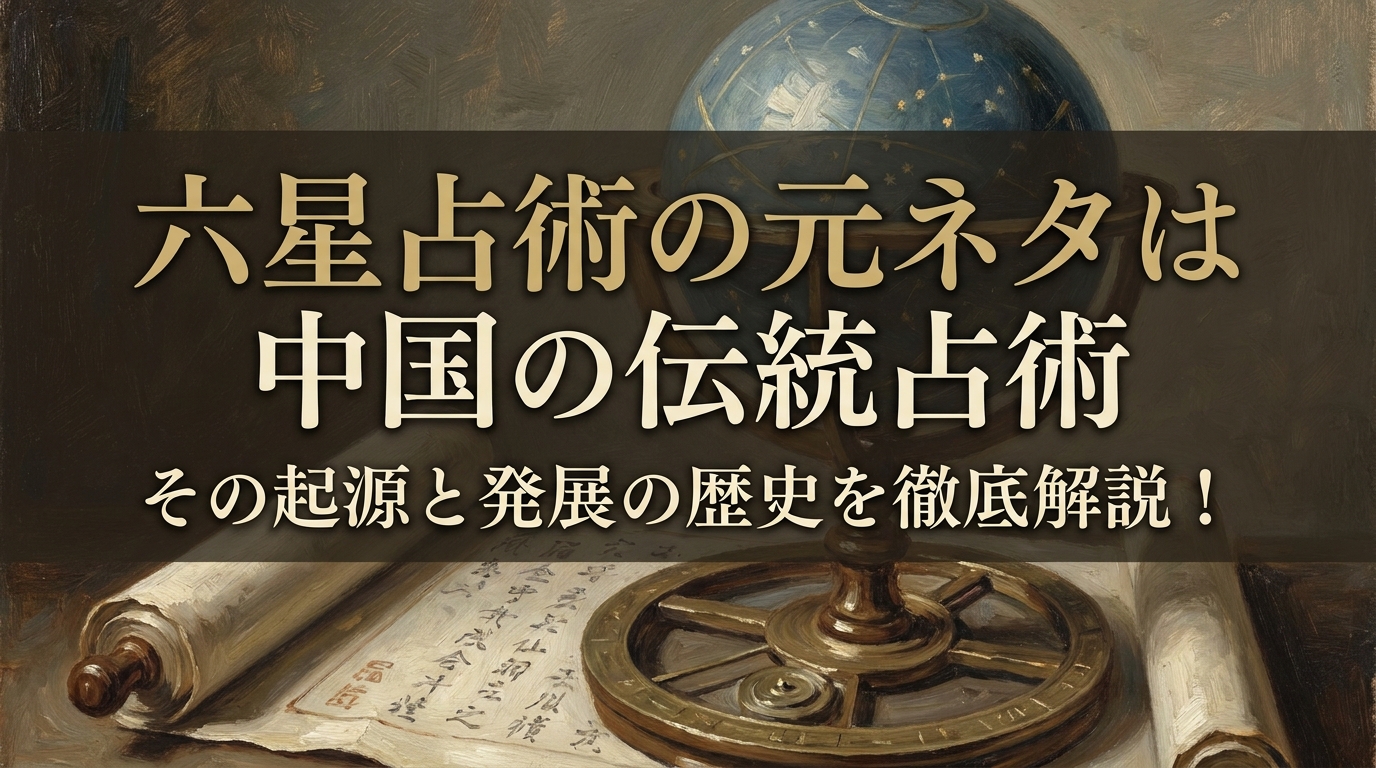 六星占術の元ネタは中国の伝統占術
