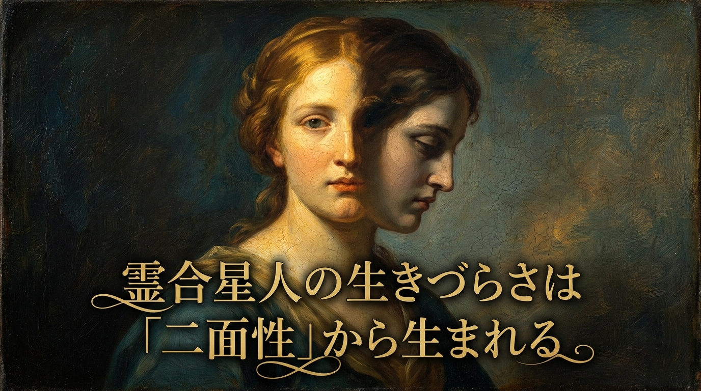 霊合星人の生きづらさは「二面性」から生まれる