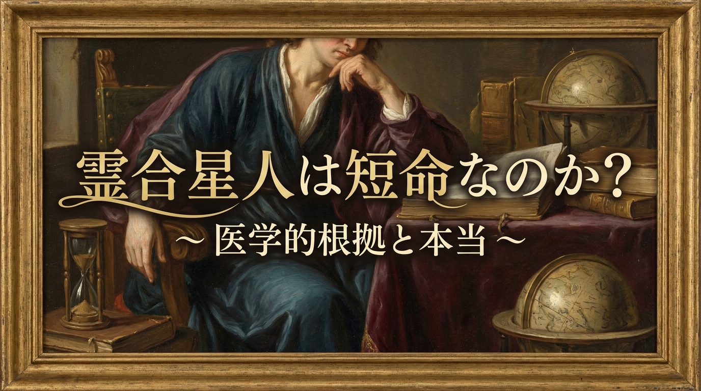 霊合星人は短命ではありません