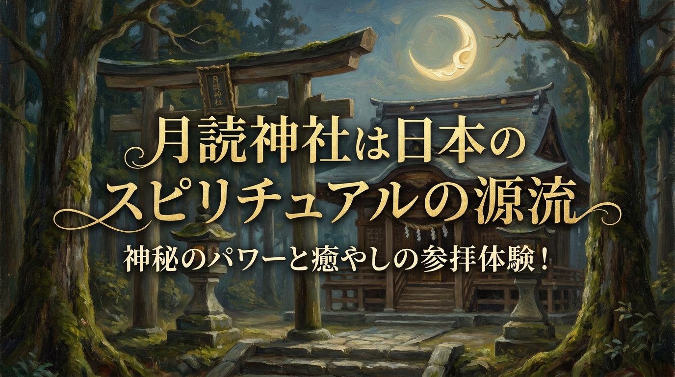 月読神社は日本のスピリチュアルの源流